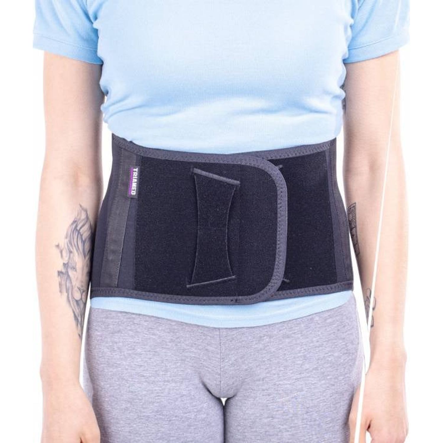 Corset lombo sacral, Triamed, Senior 02, Negru, 3 fotografia produsului View 2 L