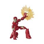 Figurina Bend and Flex Avengers - Iron Man, 15 cm fotografia produsului View 3 S