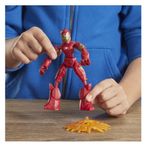 Figurina Bend and Flex Avengers - Iron Man, 15 cm fotografia produsului View 6 S