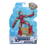 Figurina Bend and Flex Avengers - Iron Man, 15 cm fotografia produsului