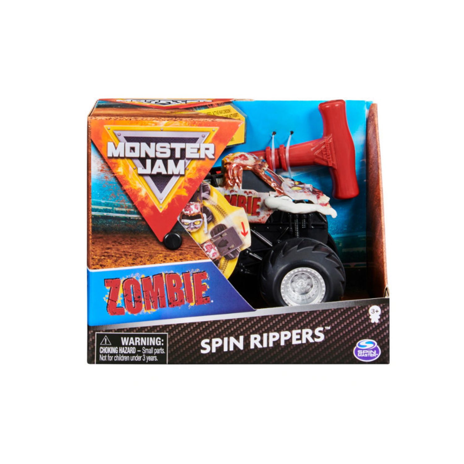 Masinuta Monster Jam Spin Rippers - Zombie, 1:43 fotografia produsului View 10 L