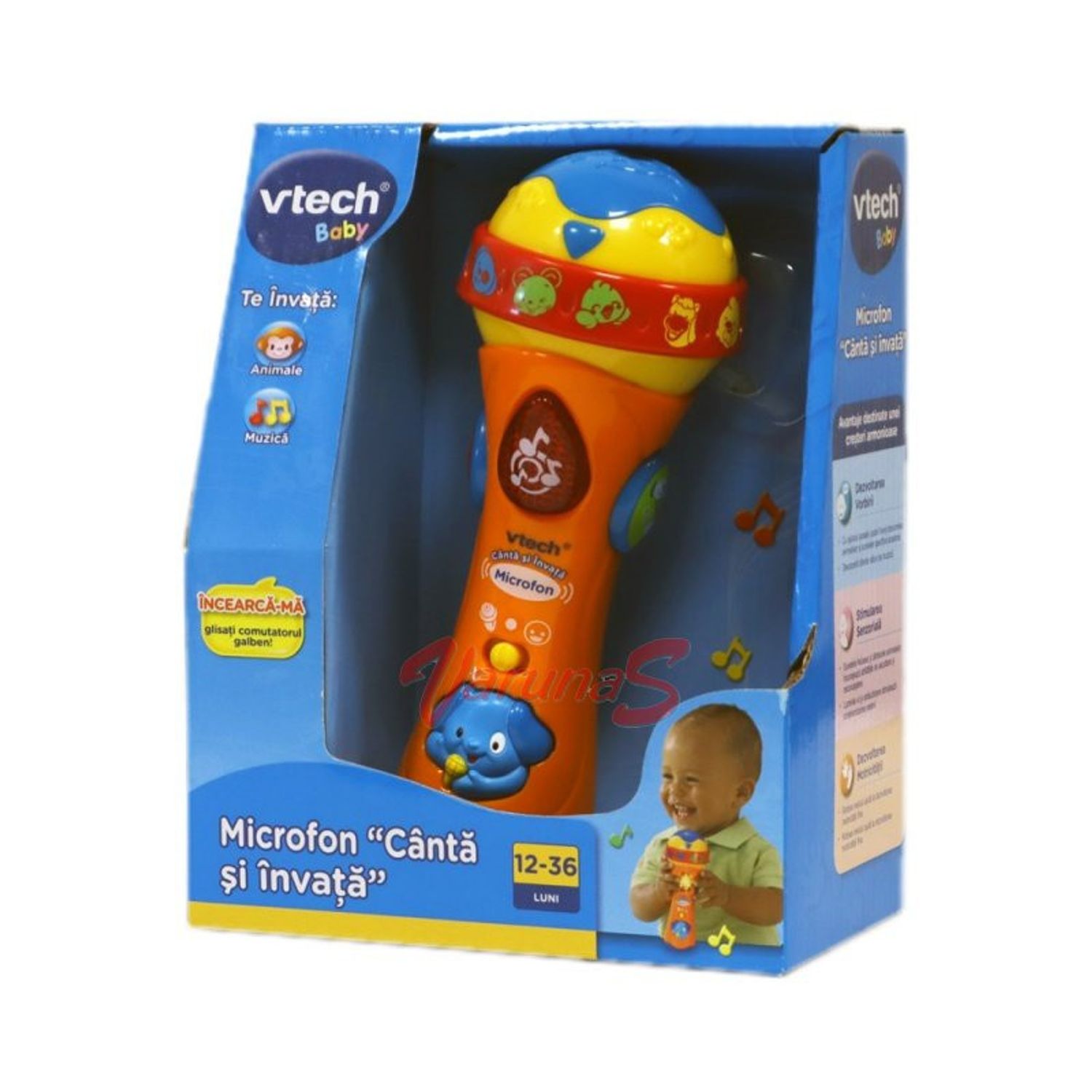 Jucarie bebelusi Vtech- Microfon Canta si Invata fotografia produsului