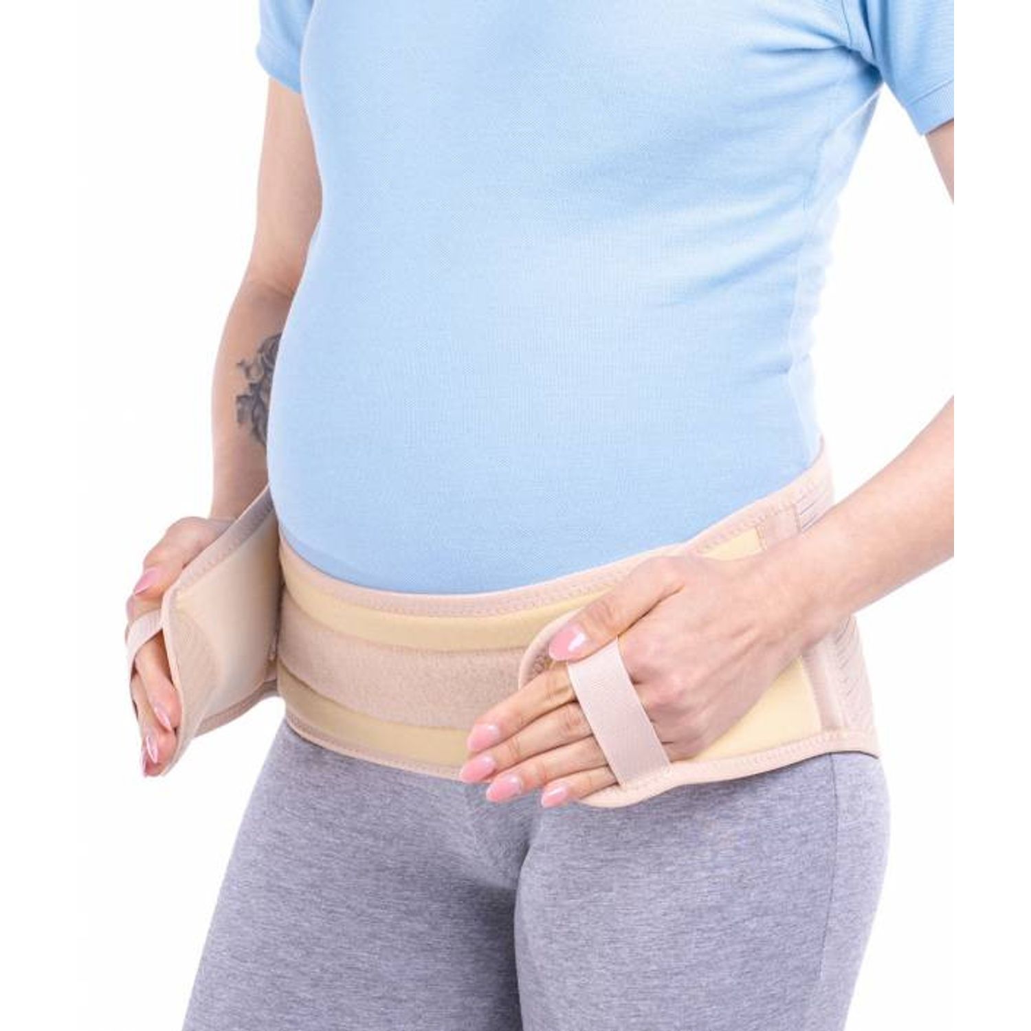 Corset lombo sacral, Triamed, Maternity, Bej, 1 fotografia produsului