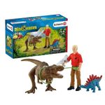 Set figurine Schleich, Atacul Tyrannosaurus Rex fotografia produsului View 2 S