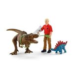 Set figurine Schleich, Atacul Tyrannosaurus Rex fotografia produsului