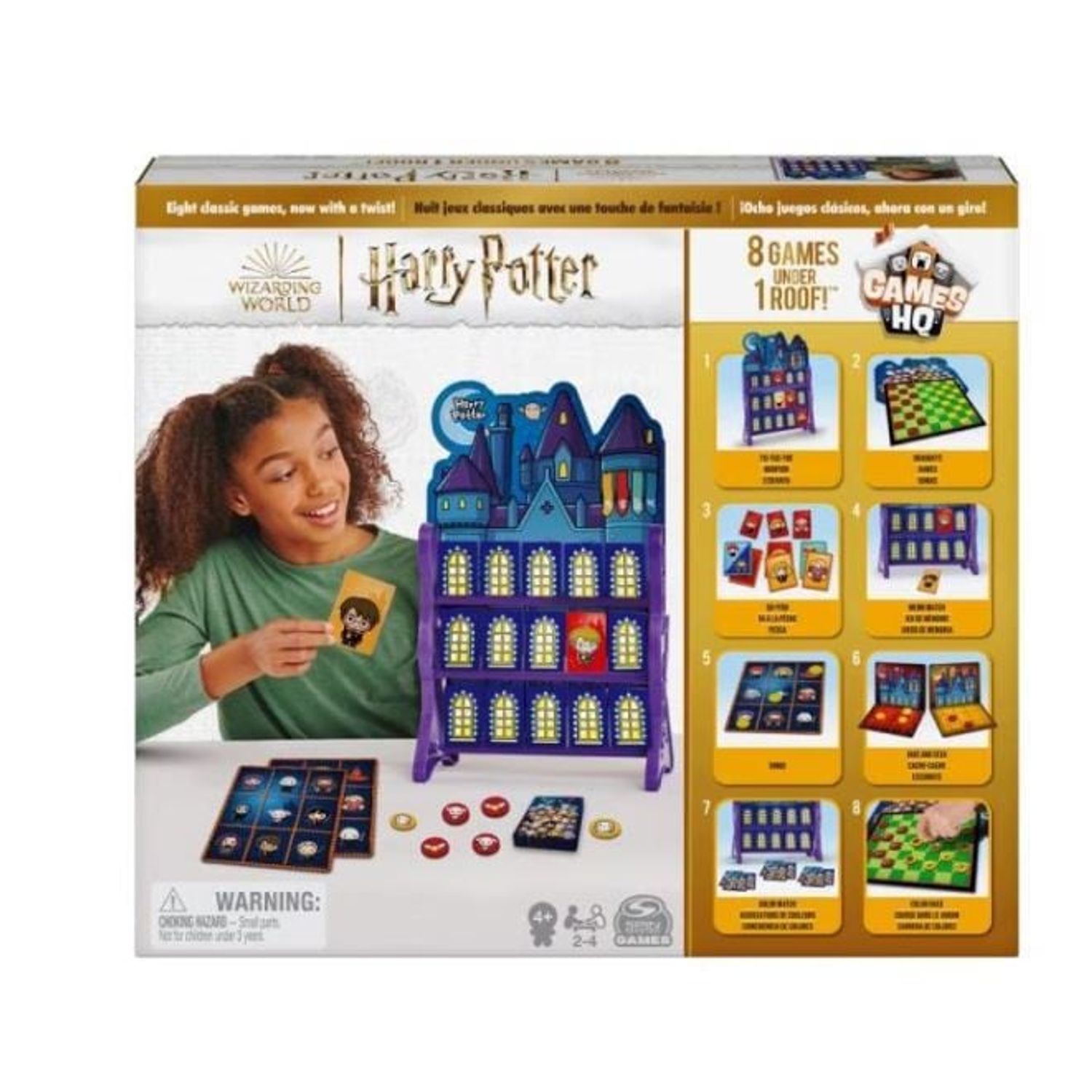 Joc de societate 8in1 Spin Master, Harry Potter fotografia produsului
