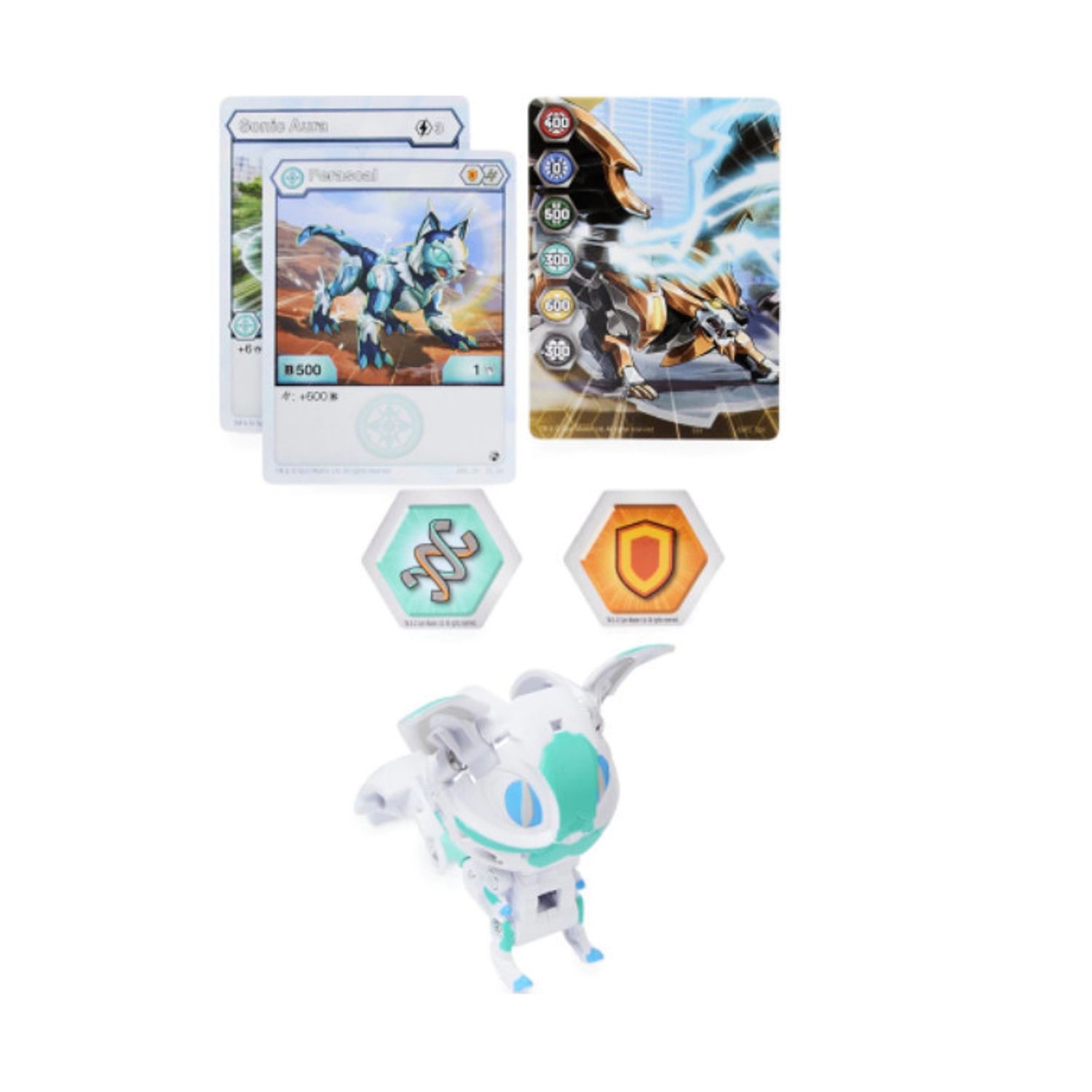 Figurina Bakugan Geogan Rising, Ferascal Ultra fotografia produsului View 3 L