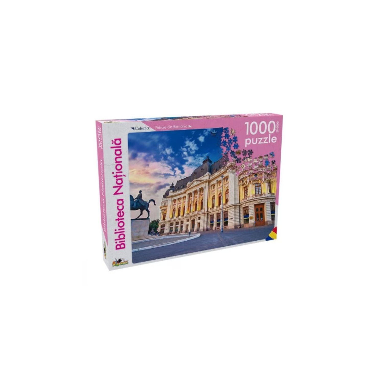 Puzzle Biblioteca Nationala, 1000 piese, 7toys fotografia produsului View 2 L