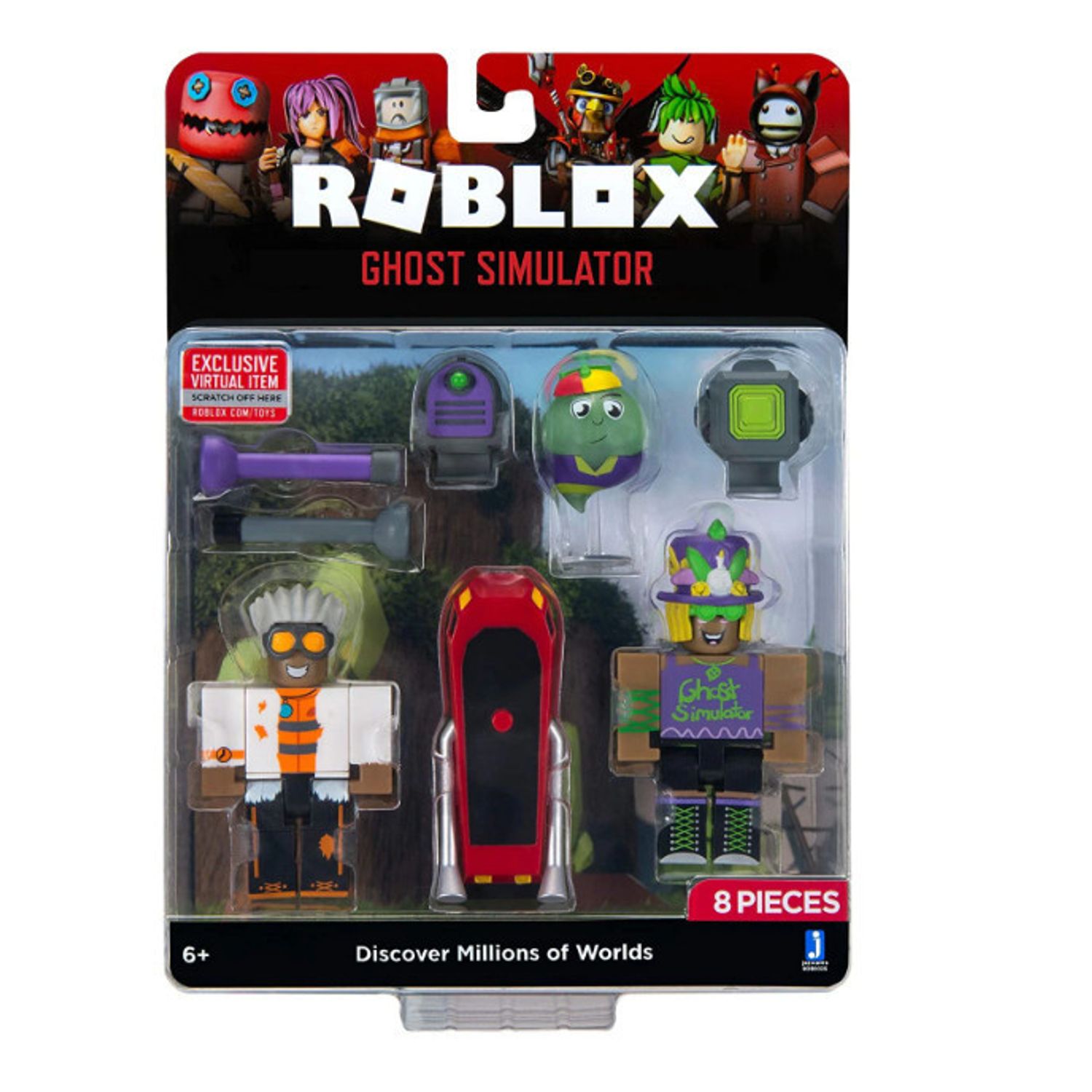 Figurina Roblox, Simulator de fantome, 8 piese fotografia produsului View 4 L
