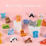 Puzzle din lemn Alfabet si Animale, multicolor fotografia produsului View 13 S
