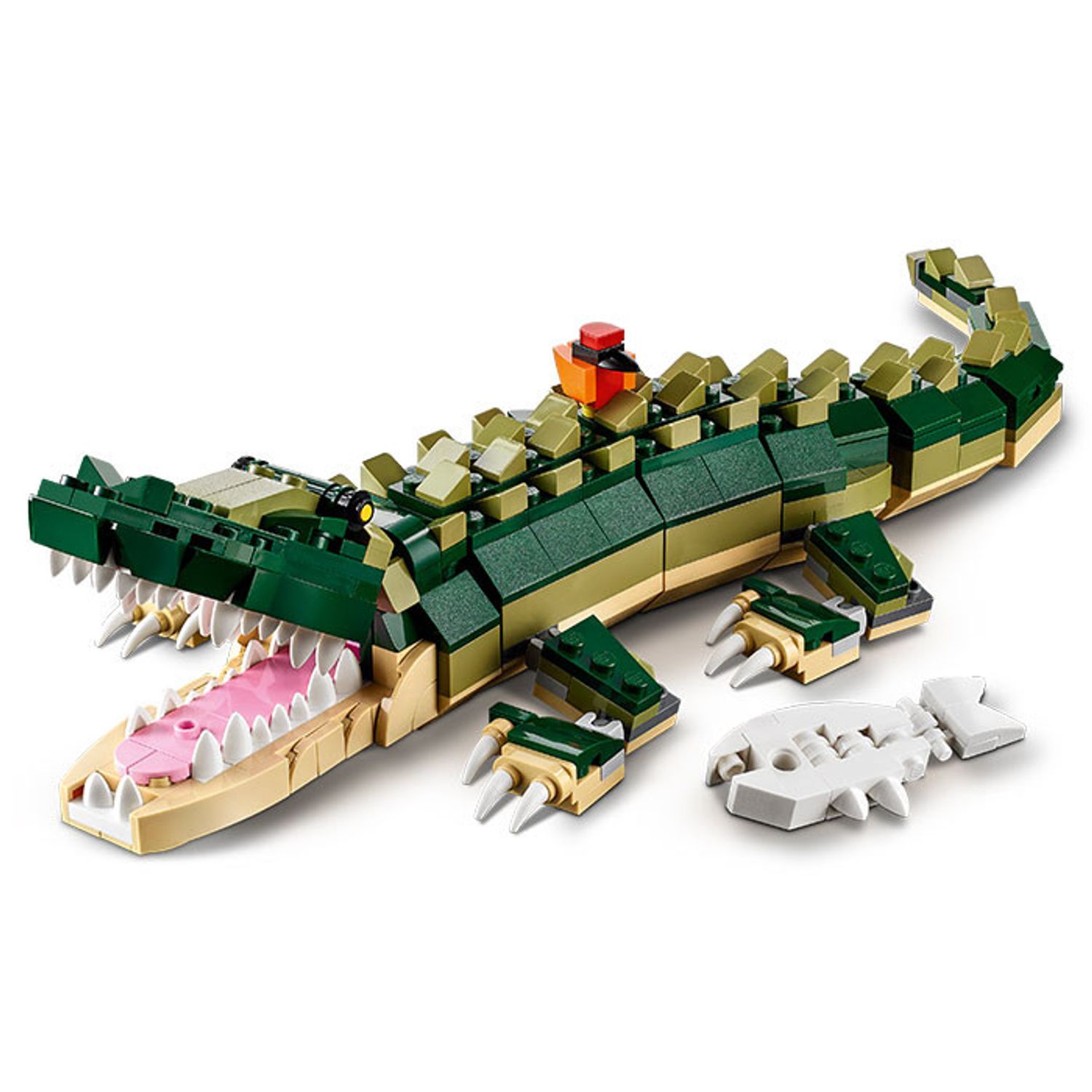 LEGO 31121 Creator 3 in 1 Crocodil, 454 piese fotografia produsului View 3 L