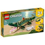 LEGO 31121 Creator 3 in 1 Crocodil, 454 piese fotografia produsului