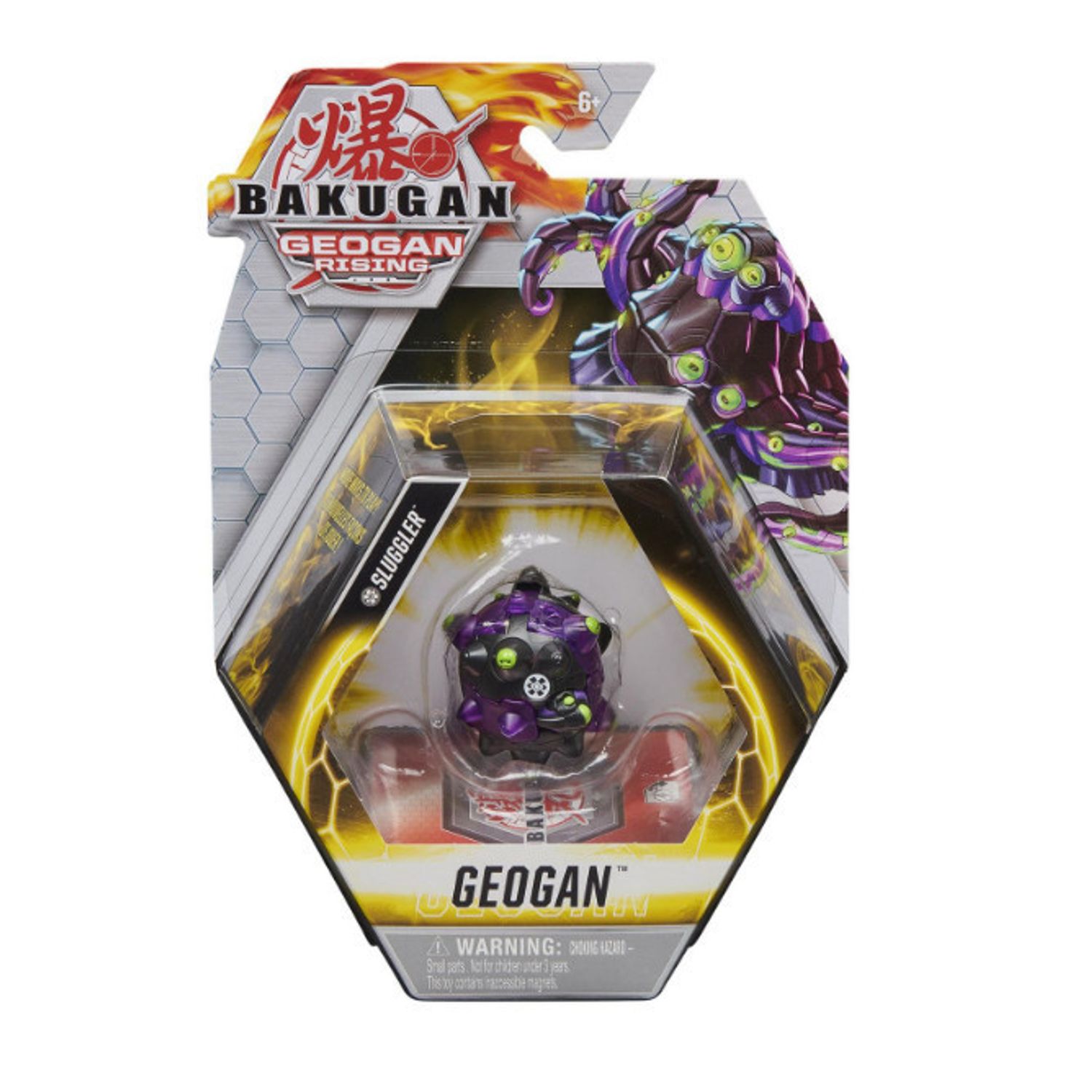 Figurina Bakugan Geogan Rising, Sluggler, Mov fotografia produsului