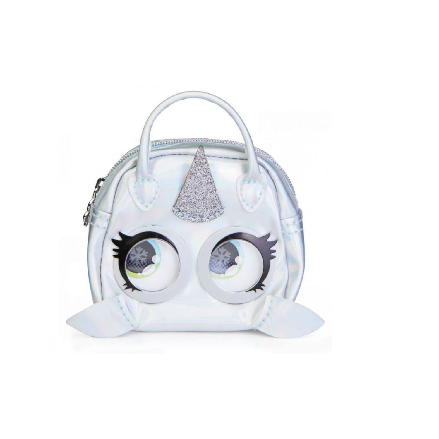 Gentuta Purse Pets, Unicorn Narwow, Argintiu fotografia produsului View 3 L