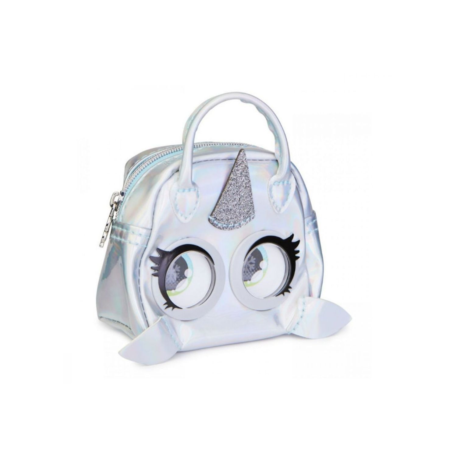 Gentuta Purse Pets, Unicorn Narwow, Argintiu fotografia produsului View 5 L
