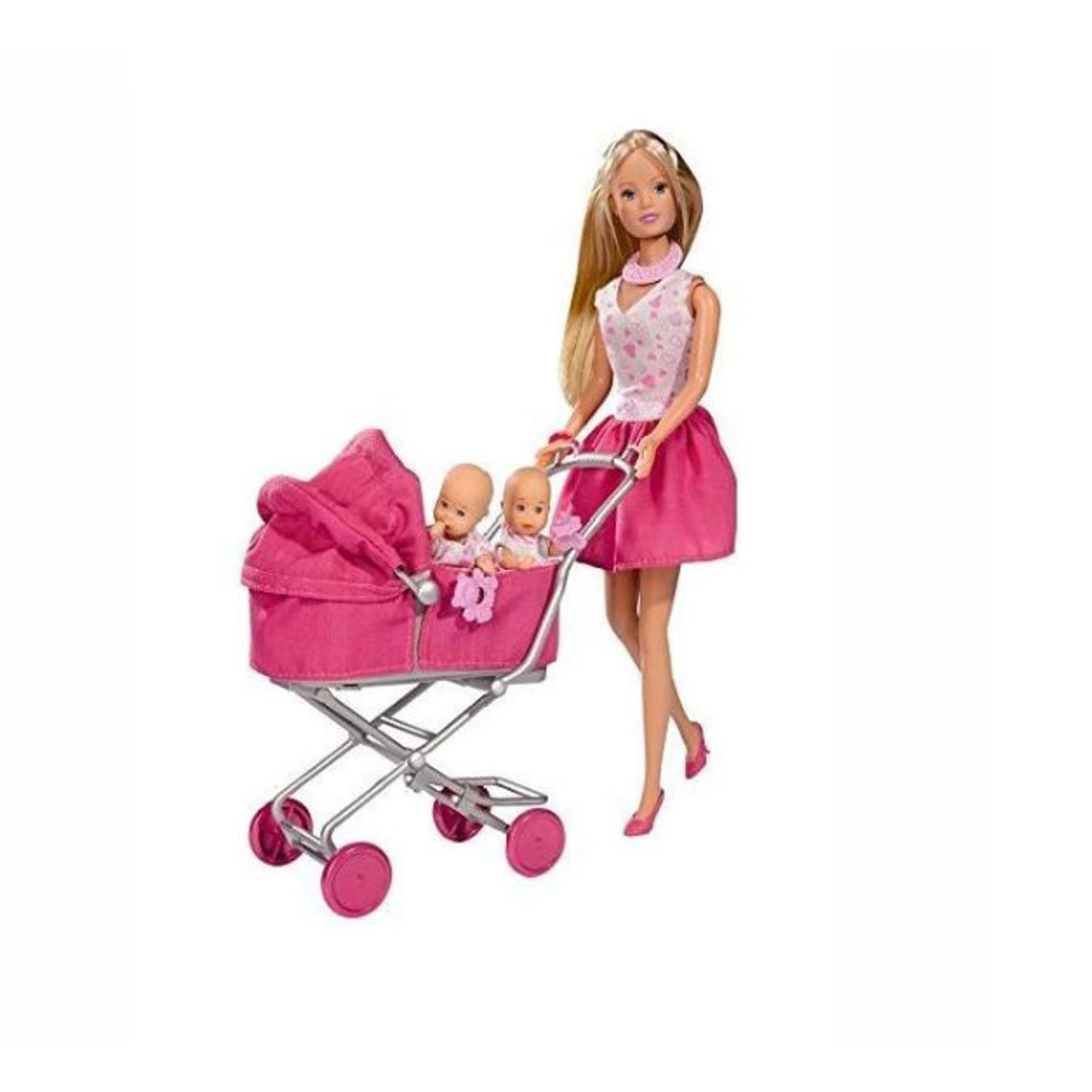 Set de joaca Steffi Love Sunshine Twins, roz fotografia produsului View 6 L