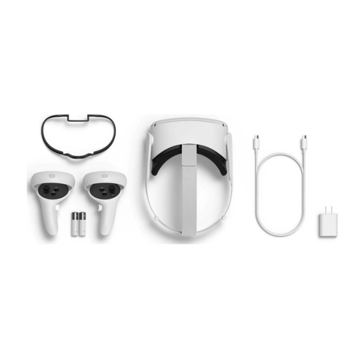 Ochelari VR META Oculus Quest 2, 128 GB, Alb fotografia produsului View 2 L