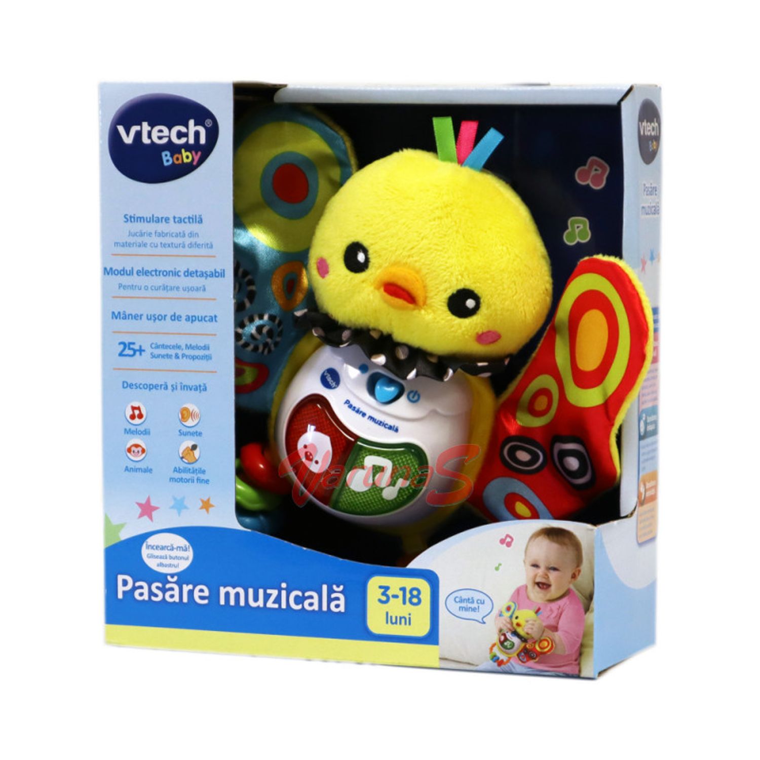 Jucarie interactiva Vtech, pasarea muzicala fotografia produsului View 2 L
