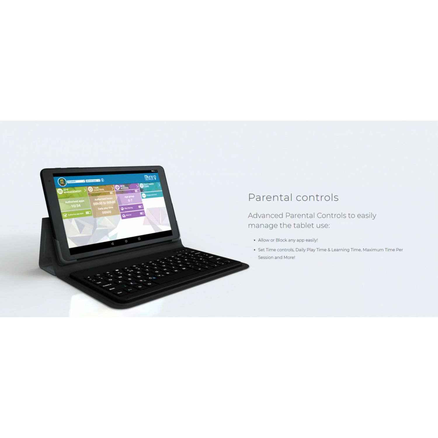 Tableta Copii cu Tastatura Kurio Smart 10&rdquo; fotografia produsului View 3 L