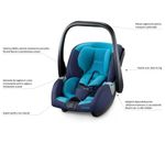 Scaun Auto pentru Copii Guardia Xenon Blue fotografia produsului View 6 S