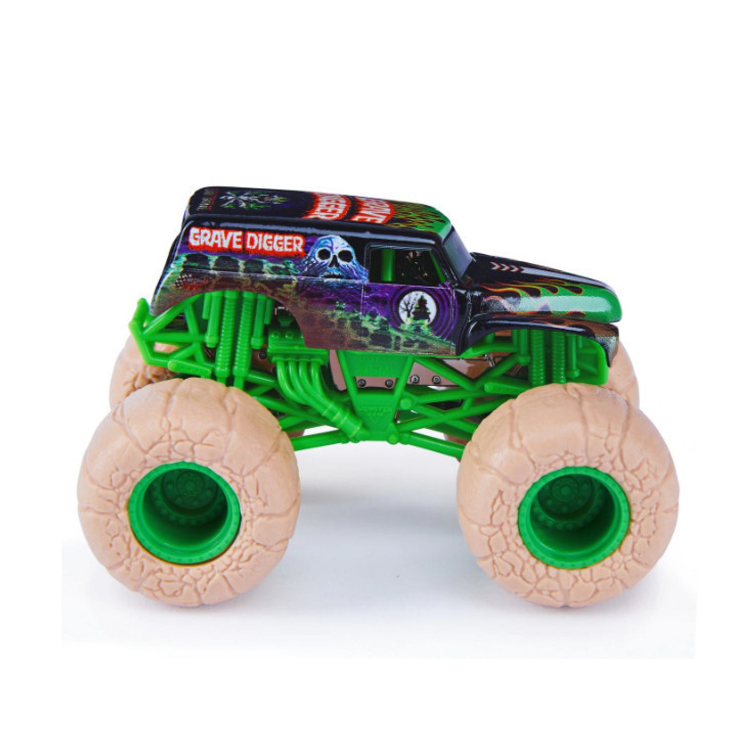 Masinuta Monster Jam - Grave Digger, 1:64 fotografia produsului View 6 L