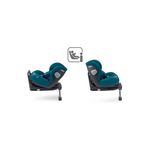 Scaun Auto i-Size Kio Select Pacific Blue fotografia produsului View 7 S