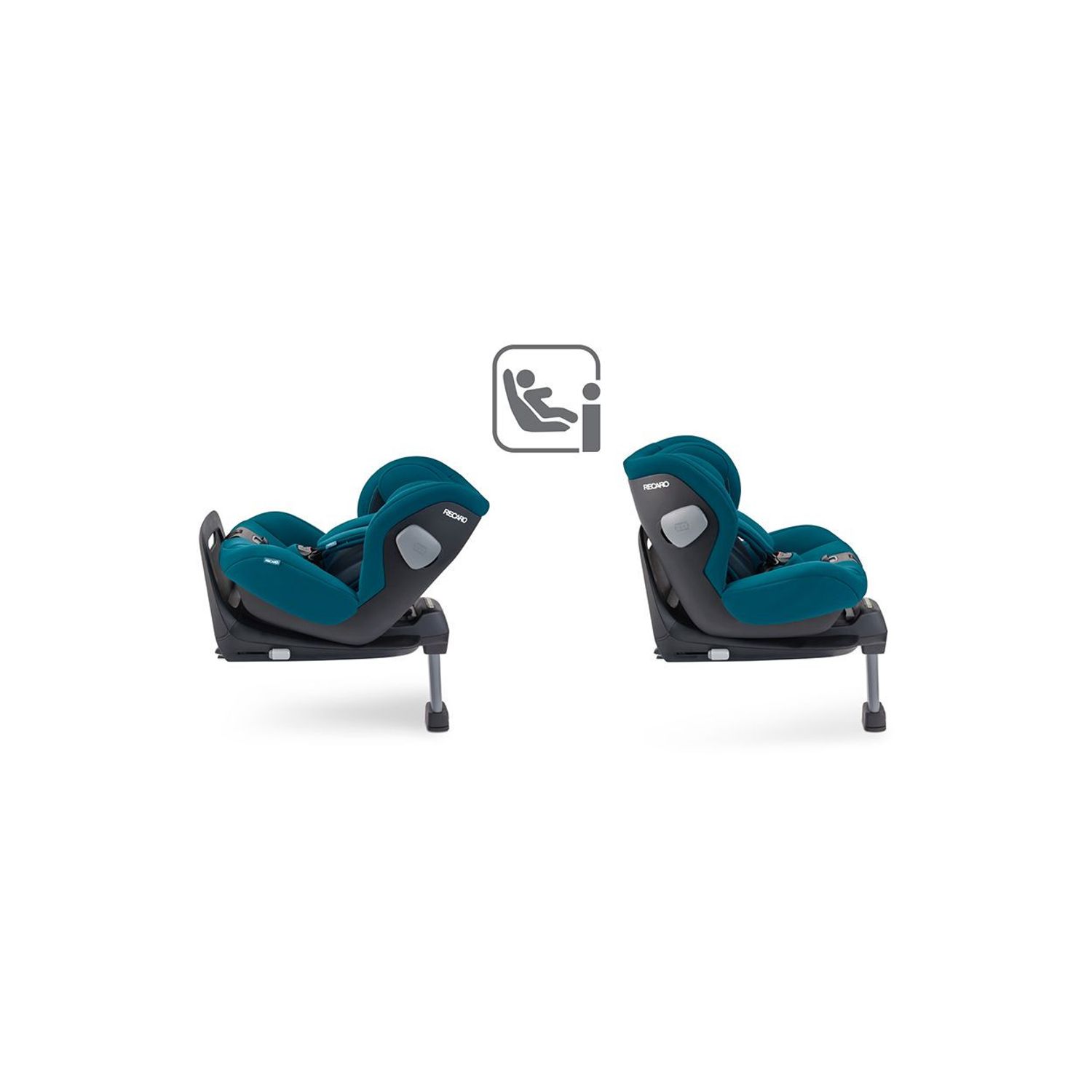 Scaun Auto i-Size Kio Select Pacific Blue fotografia produsului View 4 L