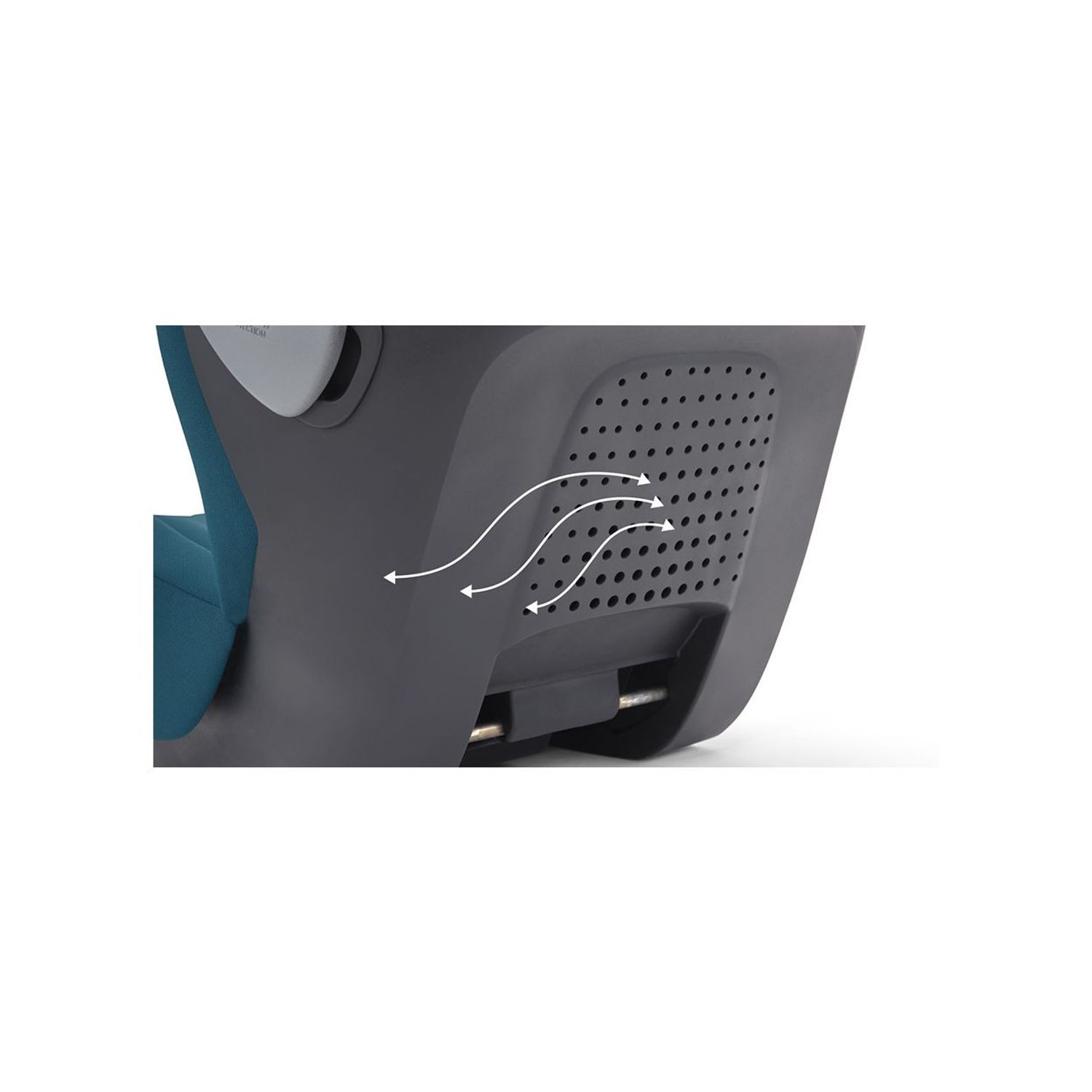 Scaun Auto i-Size Kio Select Pacific Blue fotografia produsului View 5 L