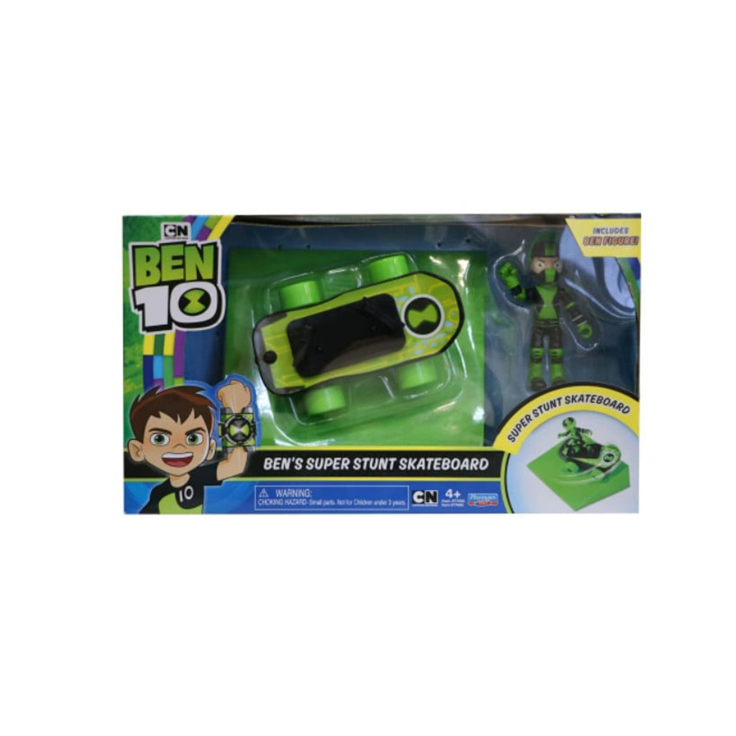 Figurina cu skateboard Ben 10 Super Stunt fotografia produsului