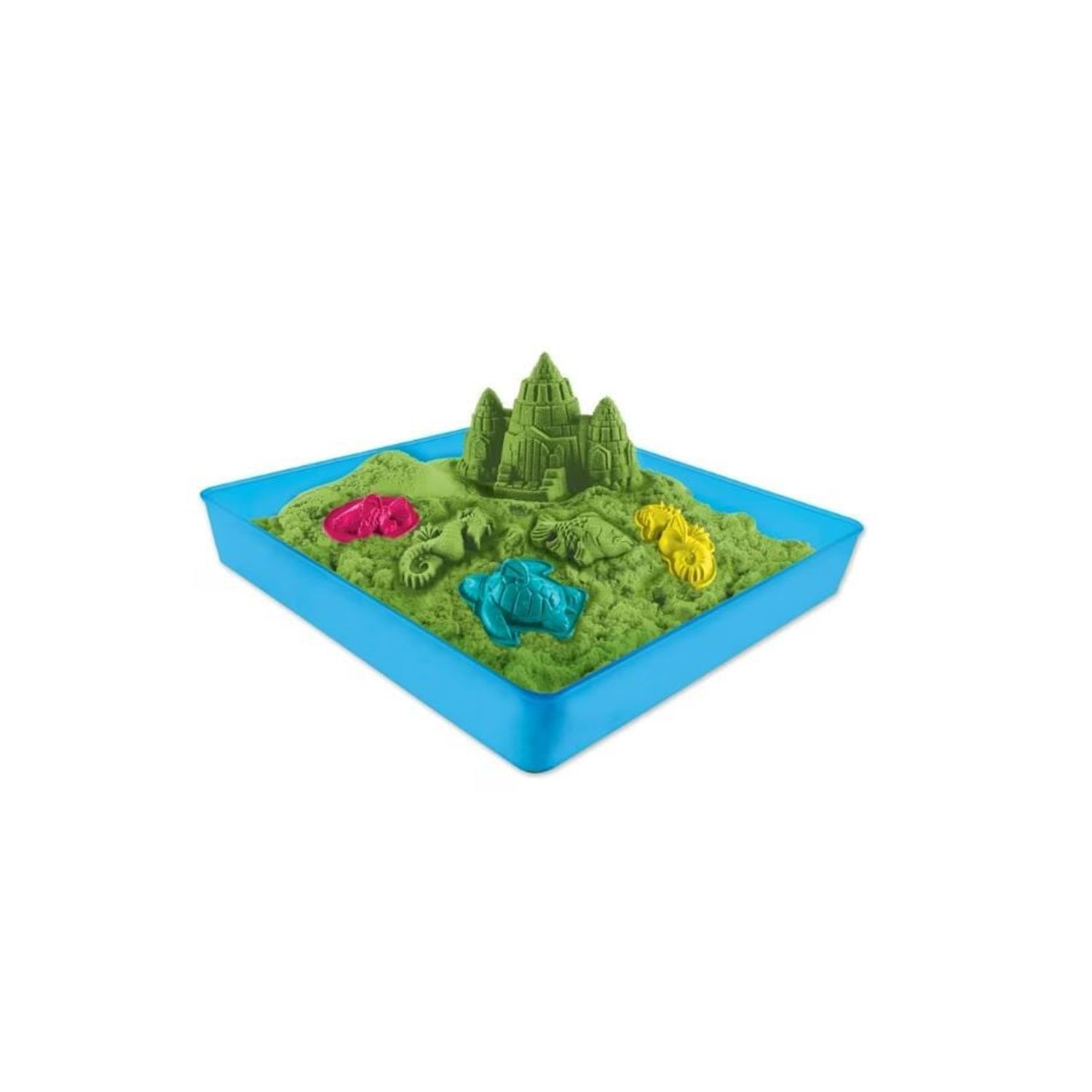 Set Kinetic Sand - Sandcastle, verde 454g fotografia produsului View 4 L