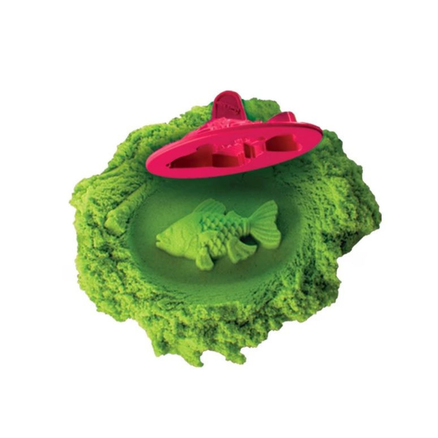 Set Kinetic Sand - Sandcastle, verde 454g fotografia produsului View 2 L