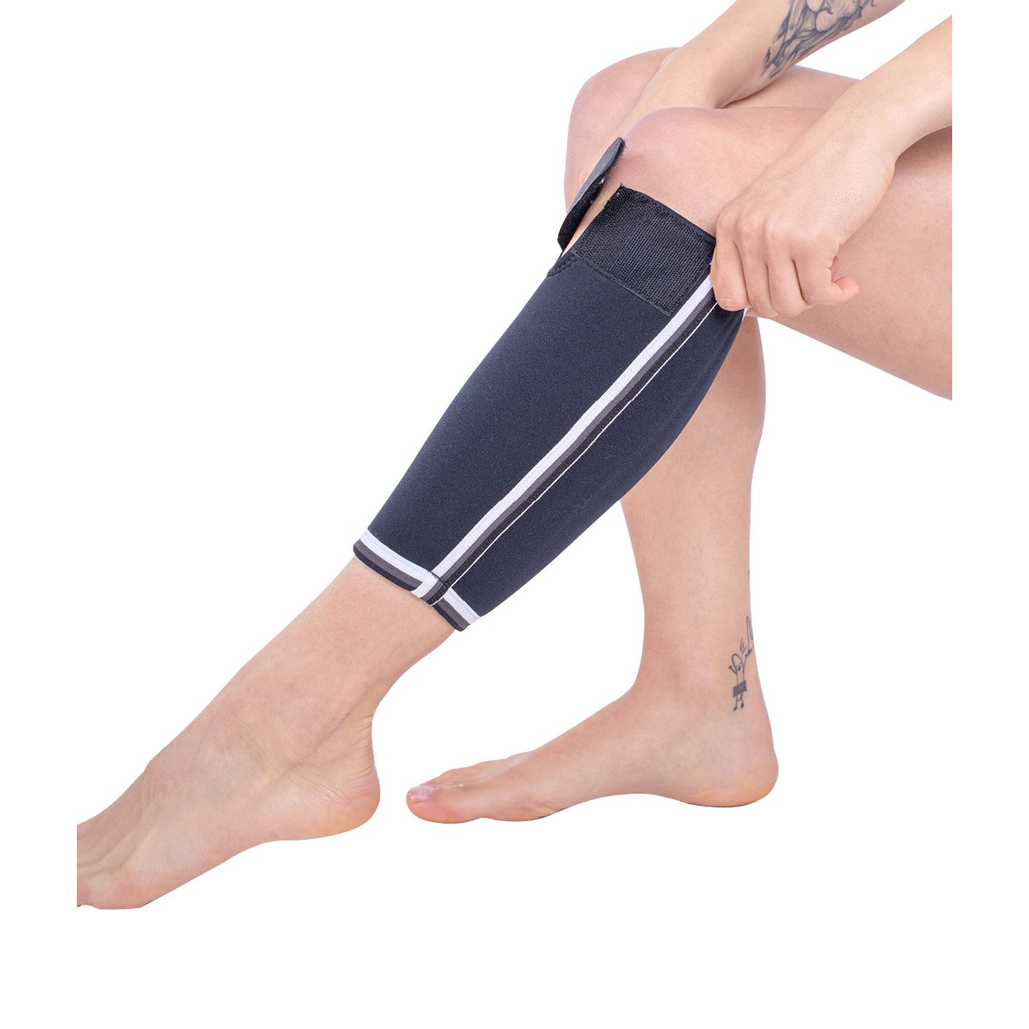 Orteza gamba, Triamed Calf Flex, Negru, 4 fotografia produsului View 2 L
