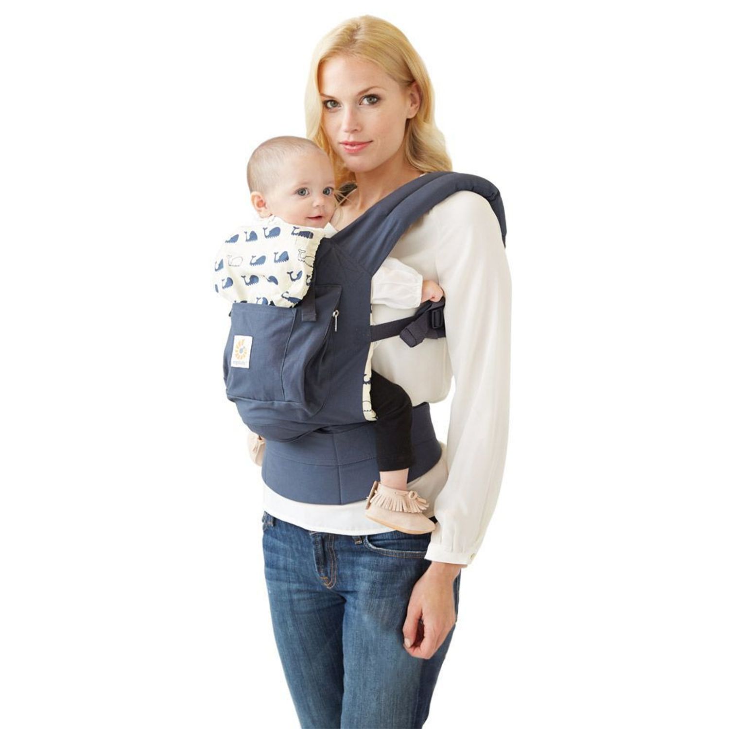 Marsupiu Ergobaby Original Marine Phoenix fotografia produsului View 3 L