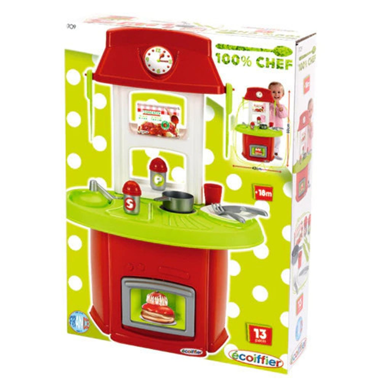 Bucatarie Ecoiffier, Bubble Cook Italiana fotografia produsului View 3 L