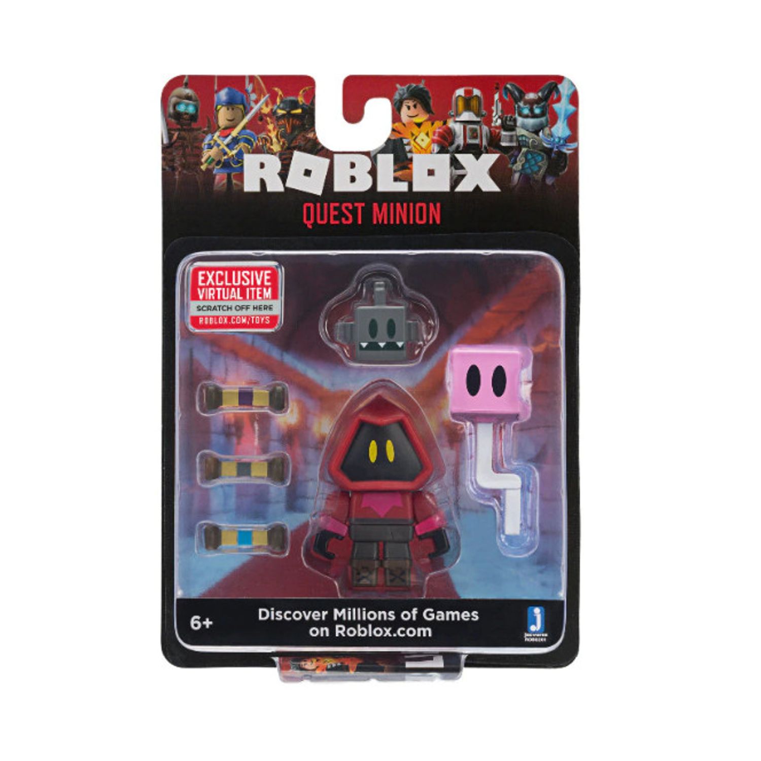 Figurina Roblox 8 cm, model Quest Minion fotografia produsului View 4 L