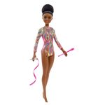 Papusa Barbie gimnasta, mulatra, 3 ani+ fotografia produsului View 3 S