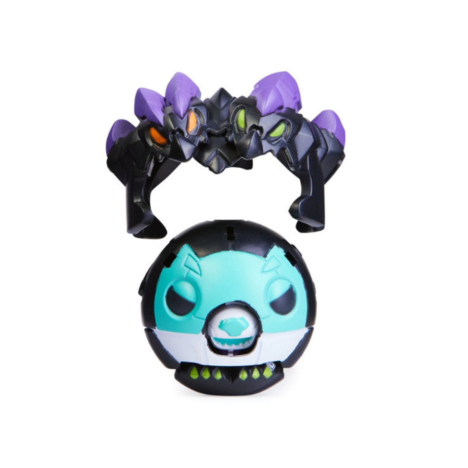 Figurine Bakugan Cubbo - Nillious Negru fotografia produsului View 9 L