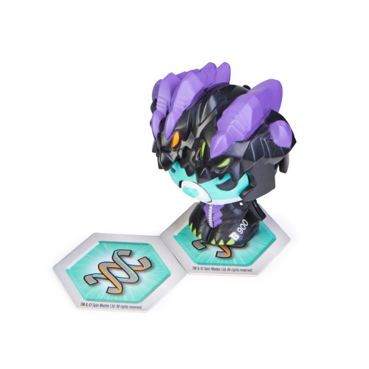 Figurine Bakugan Cubbo - Nillious Negru fotografia produsului View 10 L
