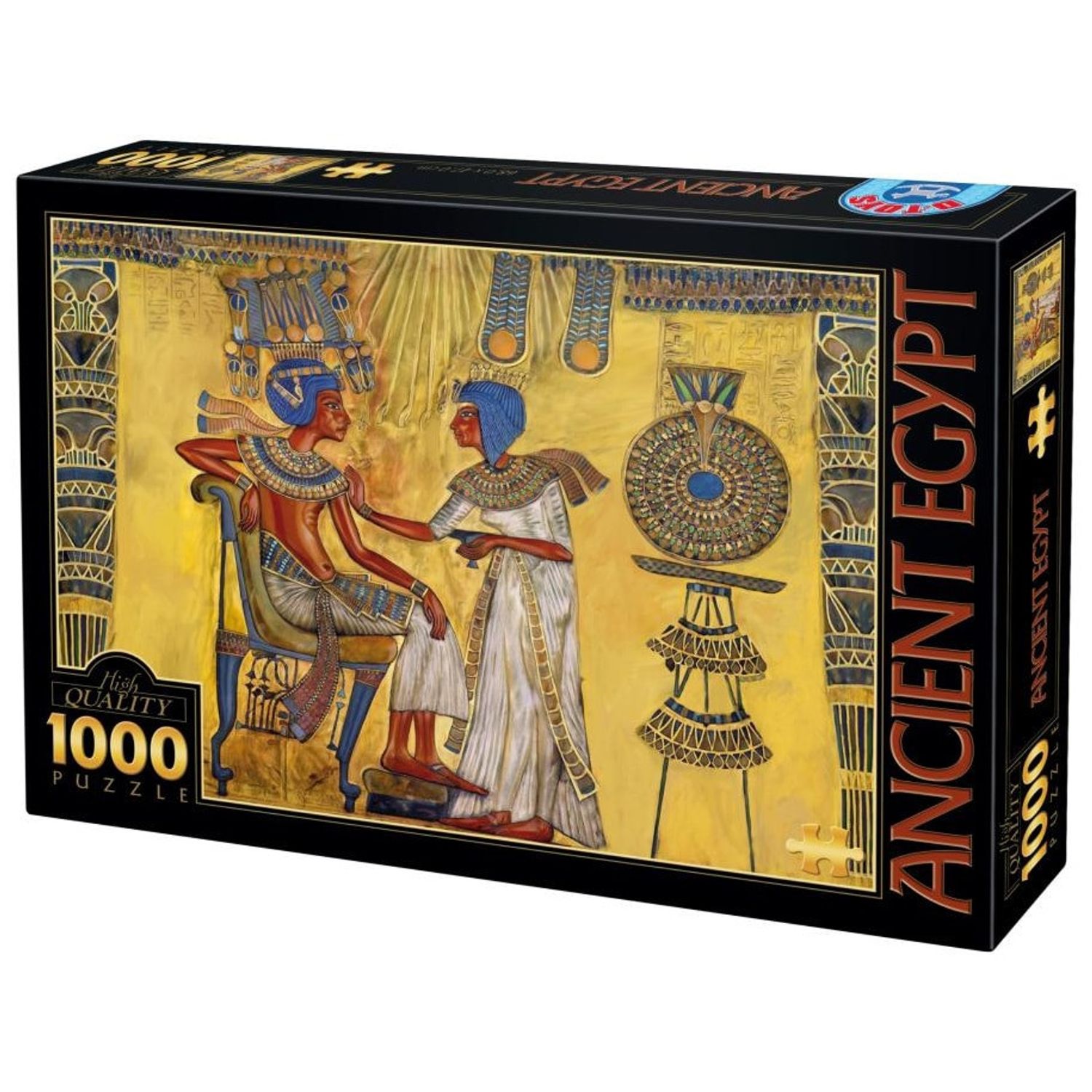 Puzzle D-Toys Egiptul Antic, 1000 piese fotografia produsului