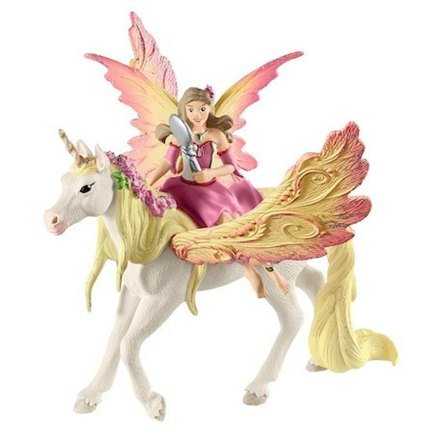 Set figurine Schleich, Feya cu Pegasus fotografia produsului