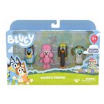 Set 4 figurine Bluey - Bluey & Friends fotografia produsului