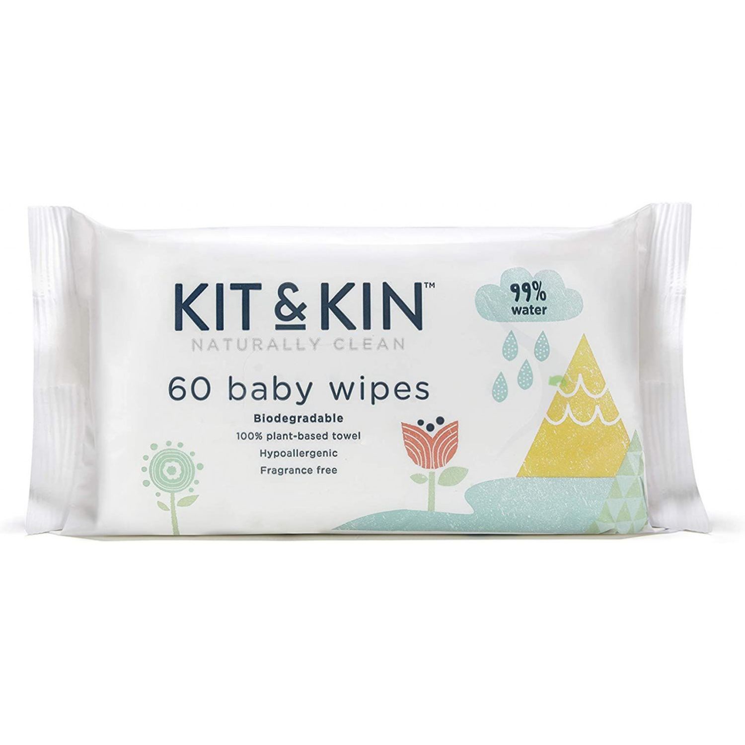 Servetele Umede Biodegradabile Kit&Kin fotografia produsului