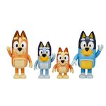 Set 4 figurine Bluey - Bluey & Family fotografia produsului View 4 S