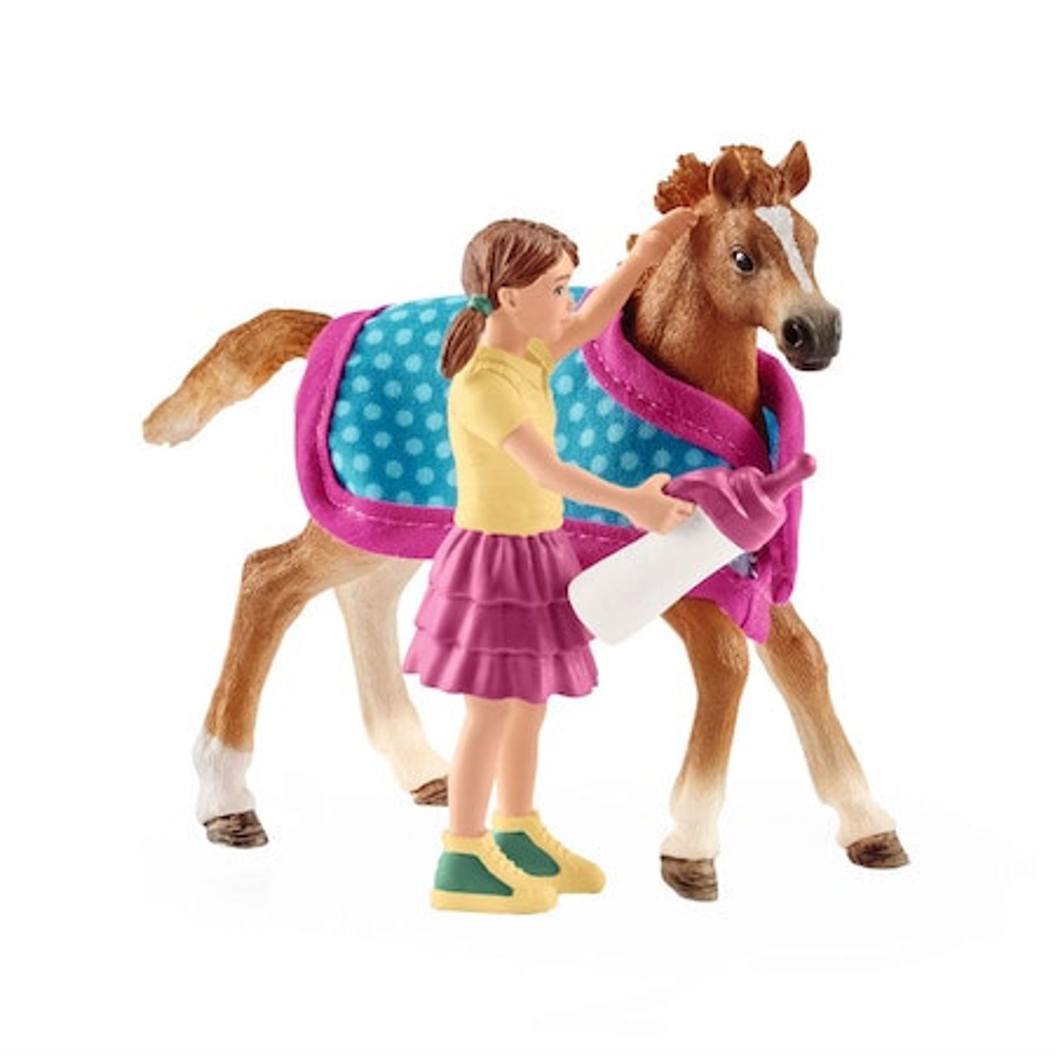 Set figurine Schleich, Manz cu patura fotografia produsului