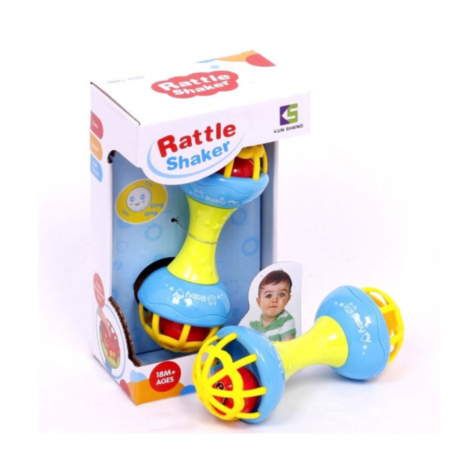 Jucarie Zornaitoare bebe, Multicolor fotografia produsului View 2 L