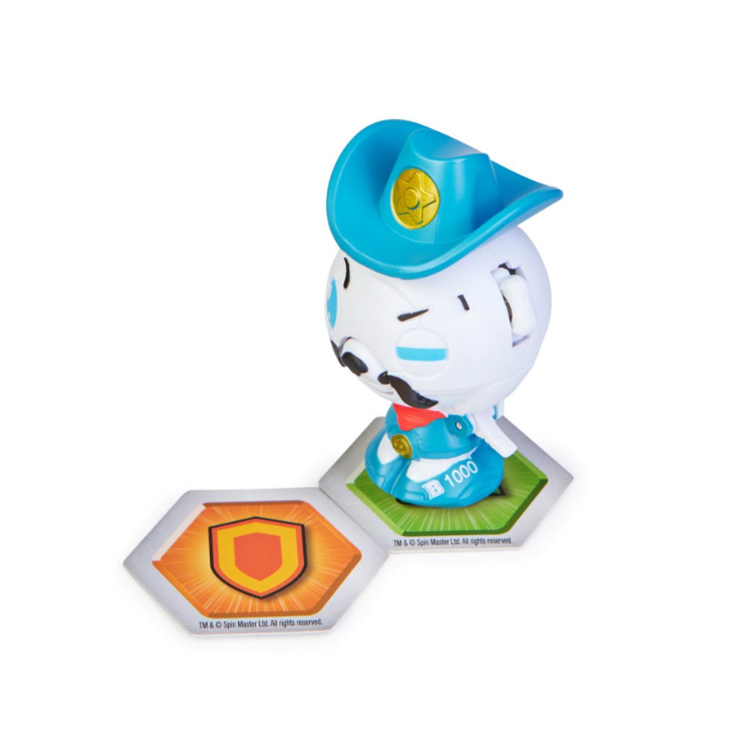 Figurine Bakugan Cubbo - Sheriff Alb fotografia produsului View 8 L