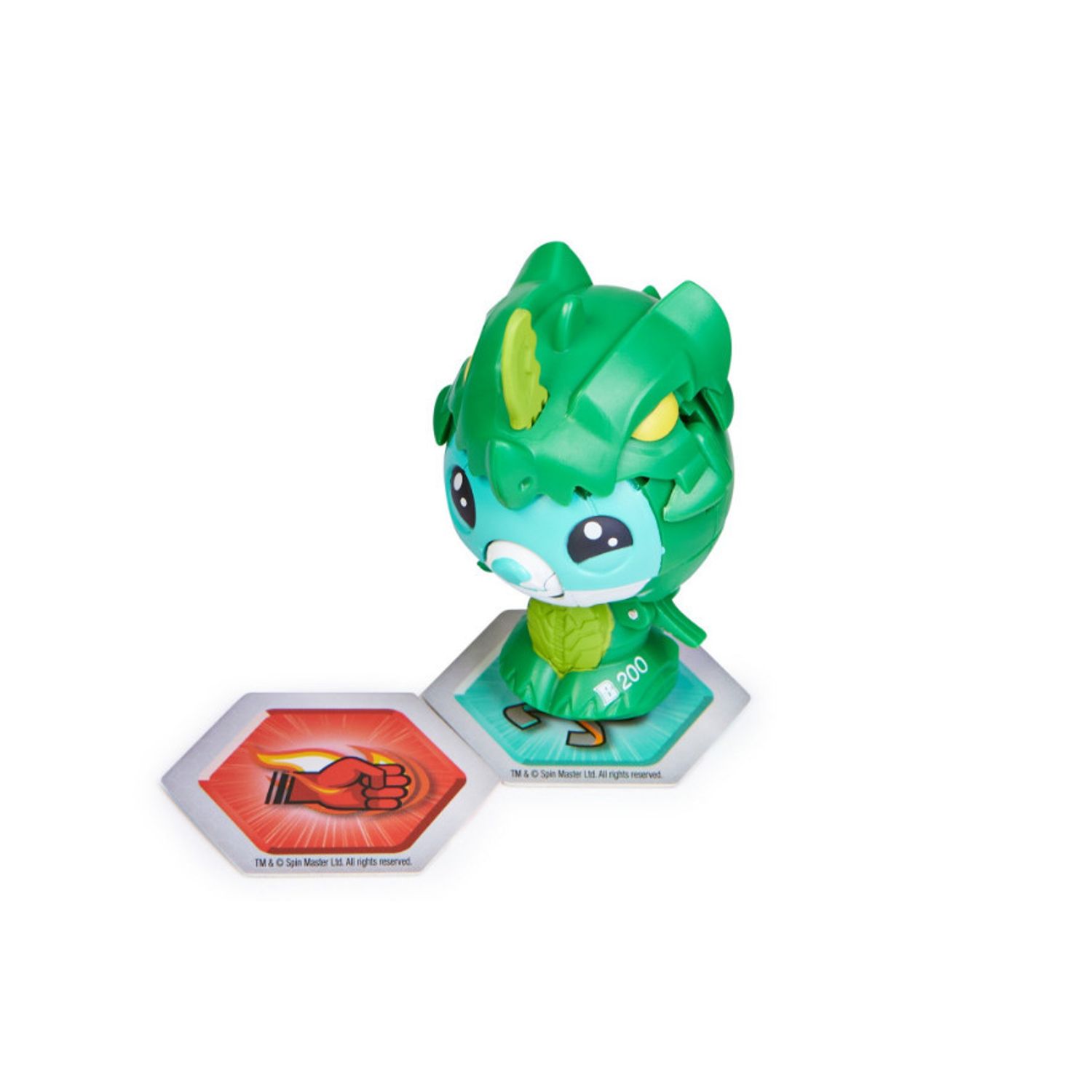Figurine Bakugan Cubbo - Drag Verde fotografia produsului View 6 L