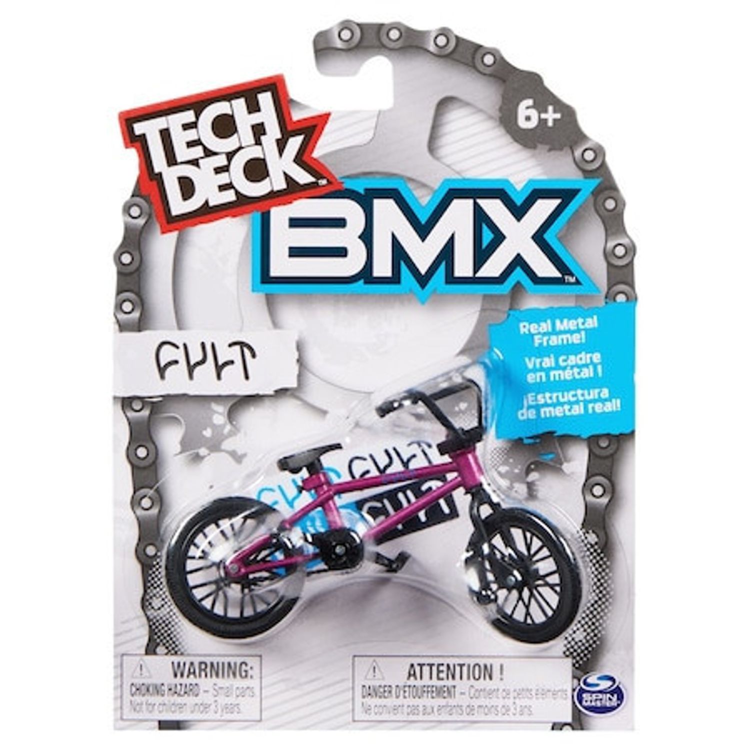 Bicicleta BMX Tech Deck - Fult, roz fotografia produsului