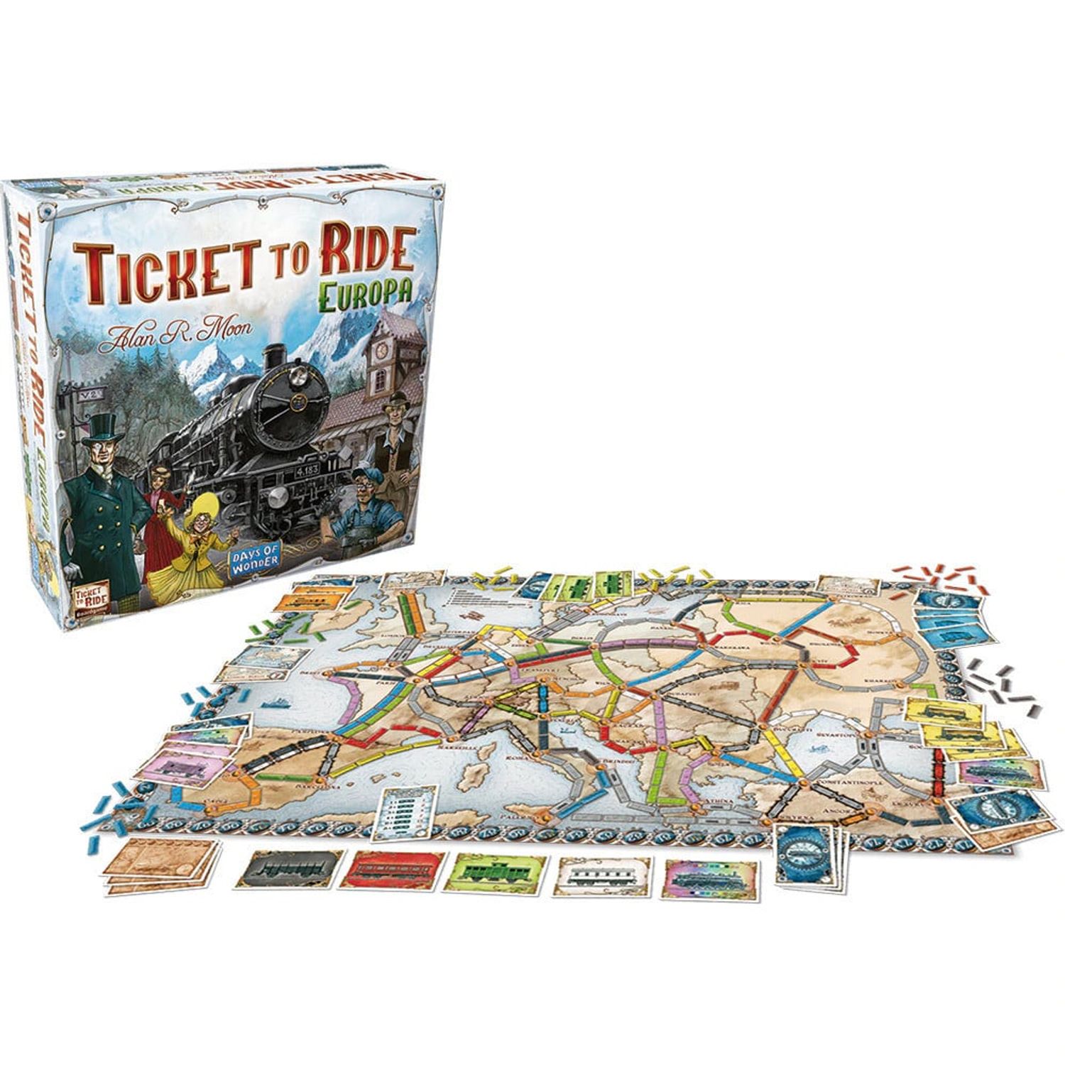 Joc Asmodee - Ticket to Ride Europe fotografia produsului View 4 L