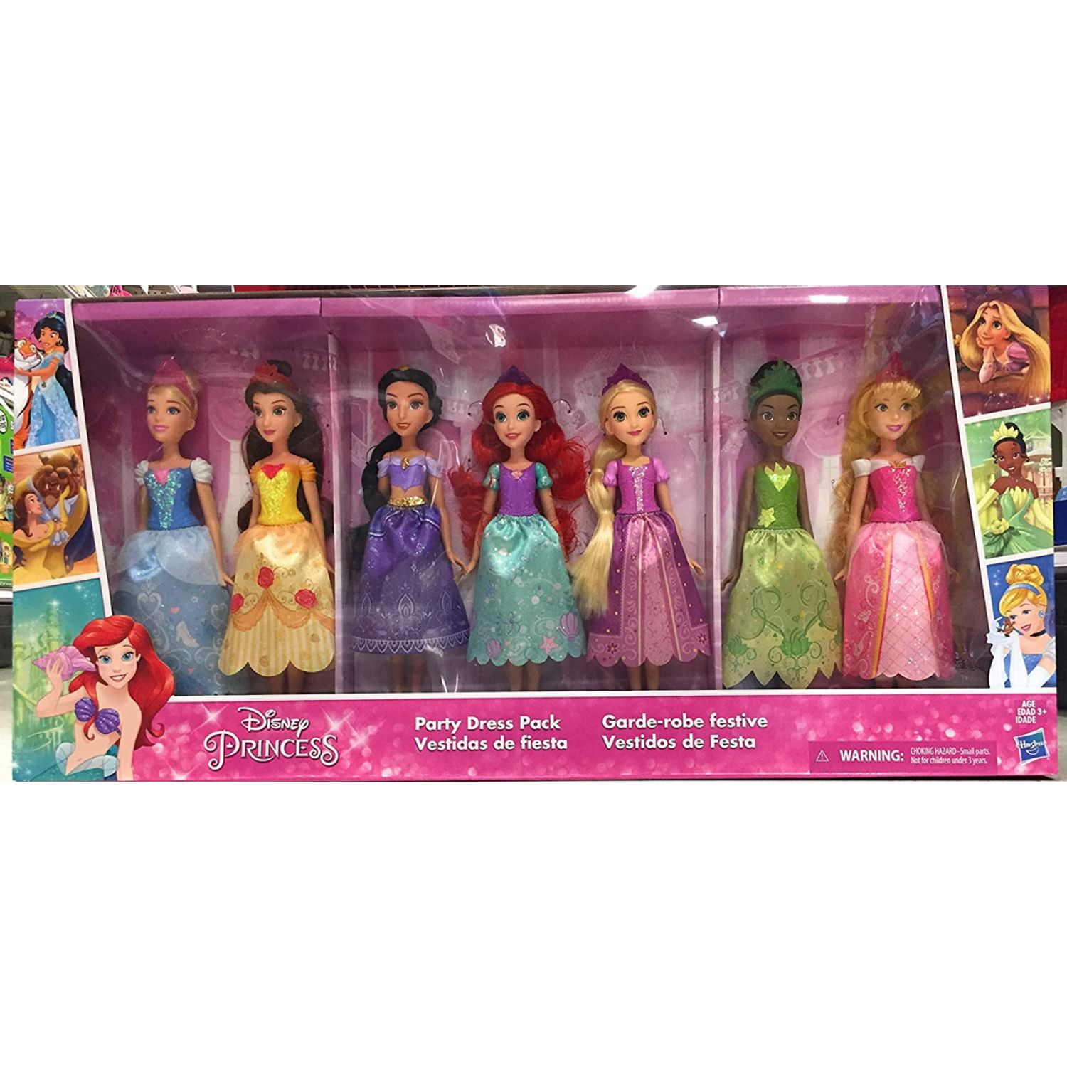 Set 7 papusi Disney Princess, 28cm fotografia produsului View 4 L